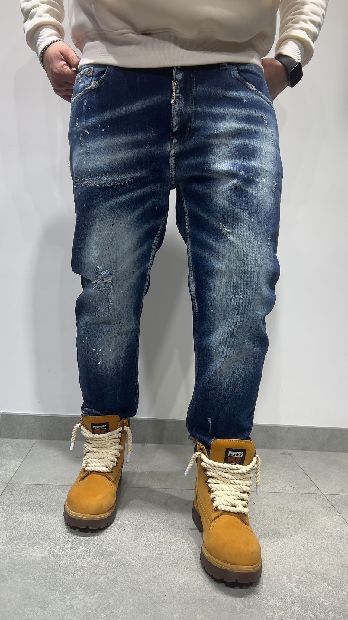 JEANS CIANOTIC MOD: DISQUARED